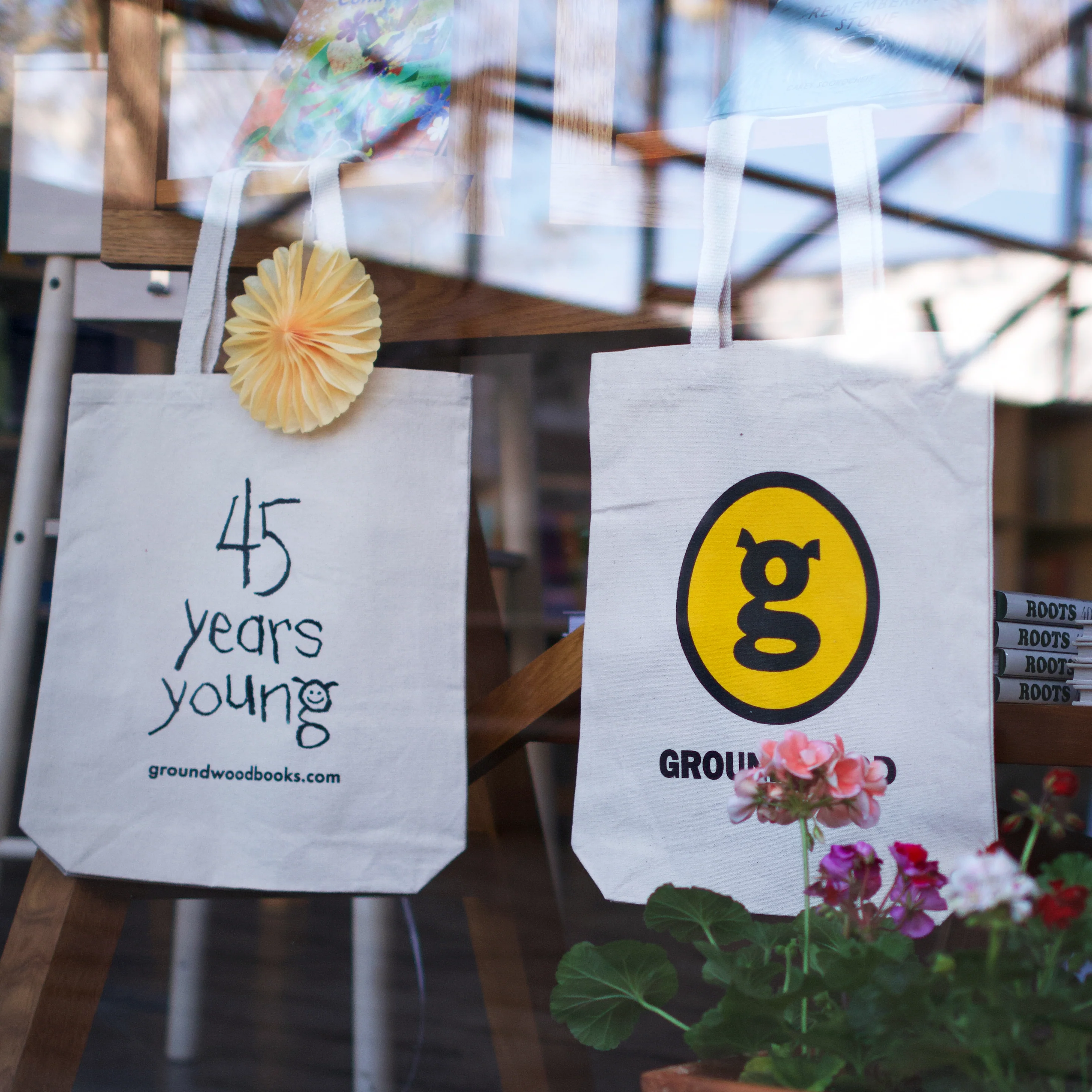 Groundwood Books 45th Anniversary Tote Bag - Image 3