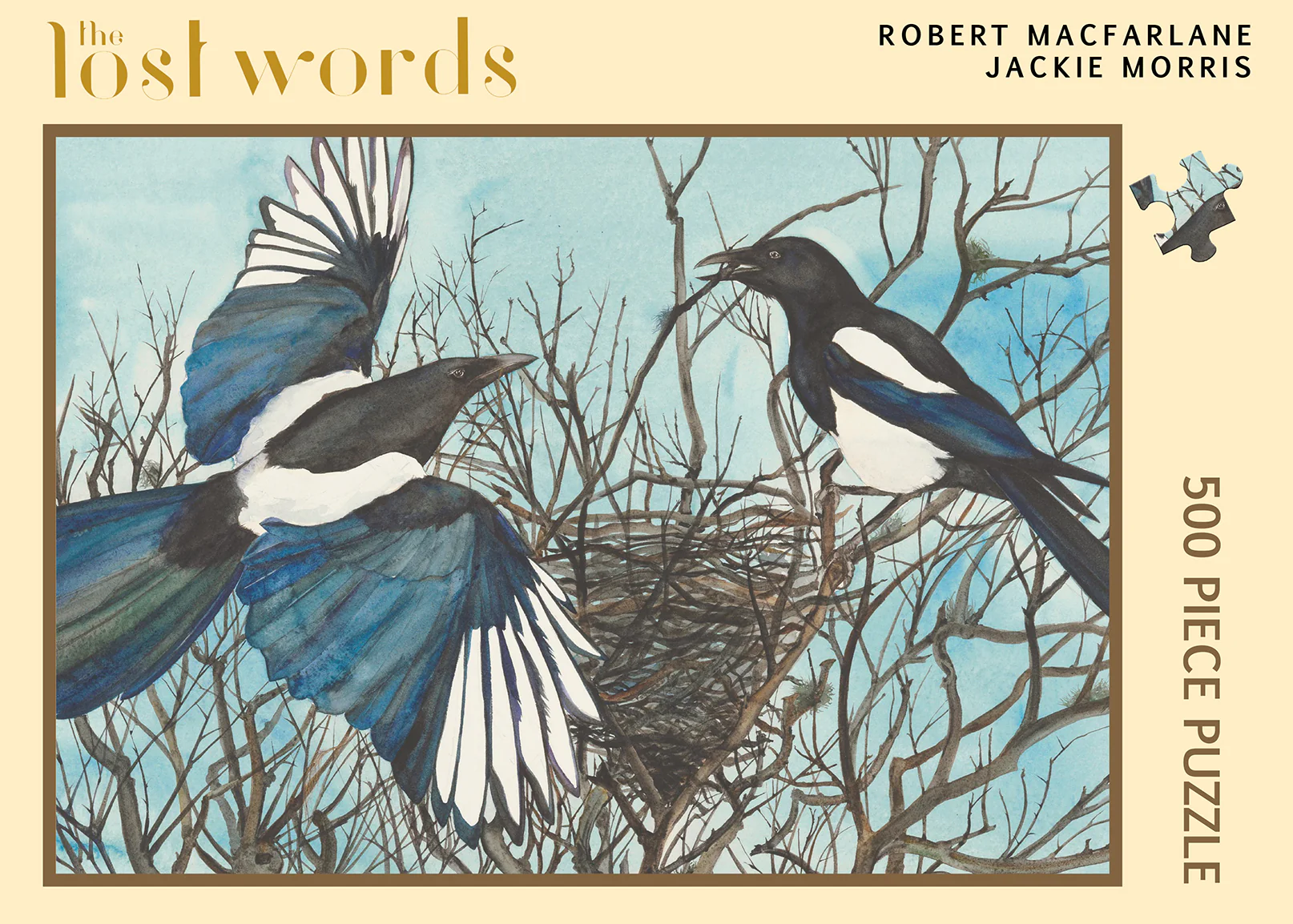 Lost Words Magpie Puzzle