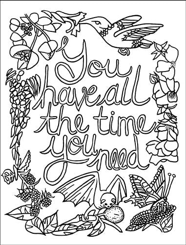 The Joyful Living Colouring Book - Image 2